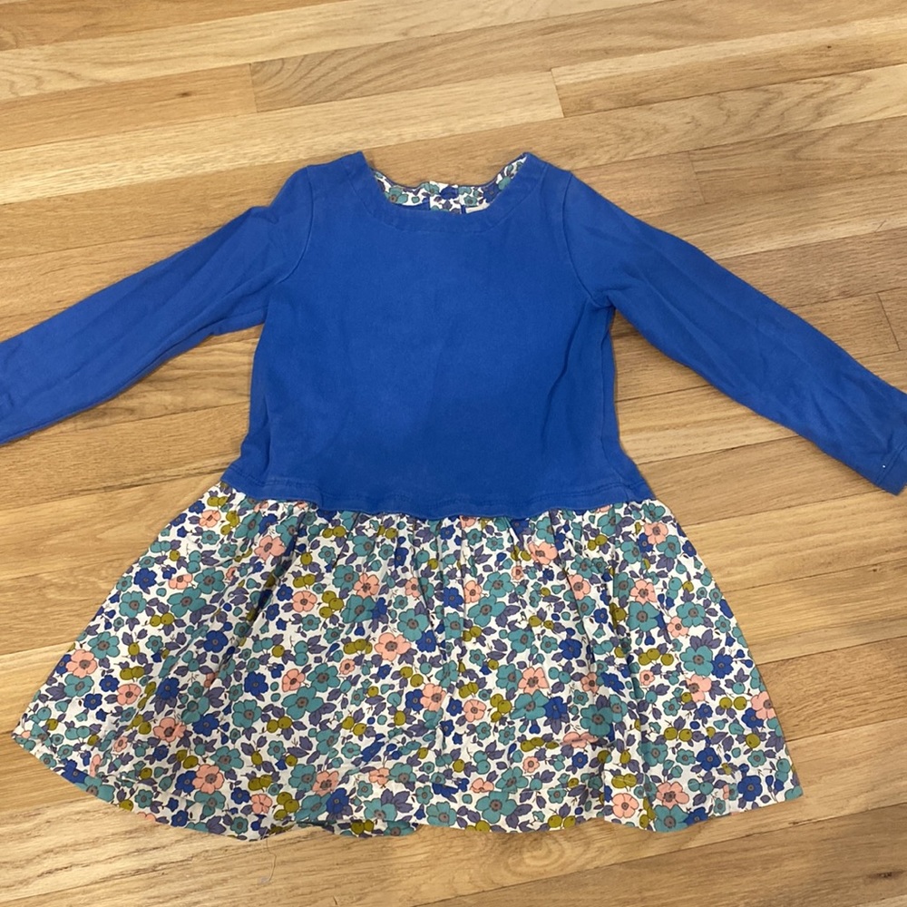 Mini Boden long sleeve dress 4-5